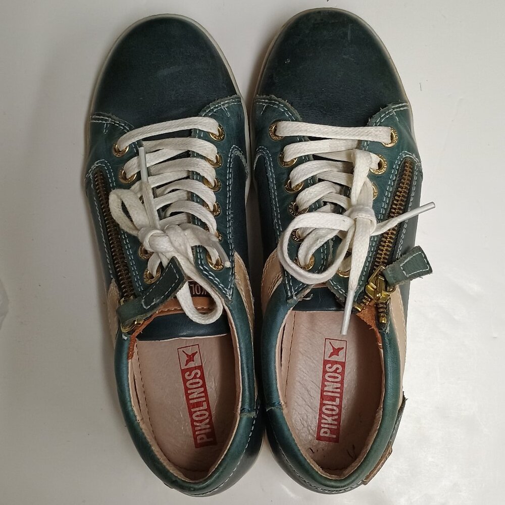 Pikolinos Leather Lace-up Sneakers